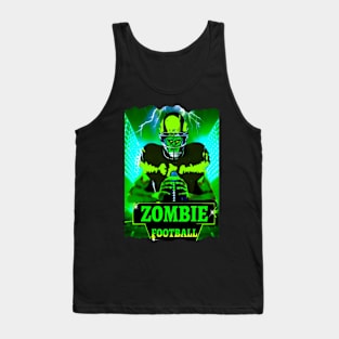 Zombie Football Poster Tank Top